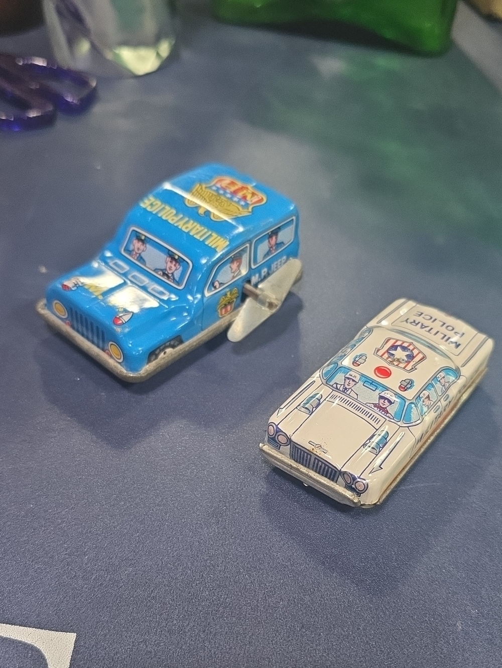 Vintage Metal M.P. Cars
